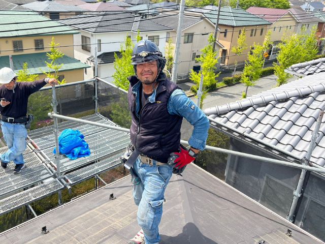 神戸西区で屋根工事